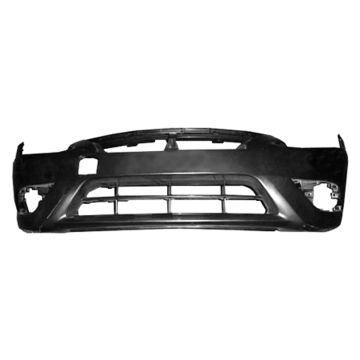 Bumper Cover Front w/o Chrome Insert Primed for Nissan Versa Sedan 2015-2018