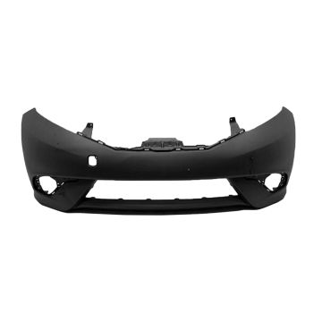 Bumper Cover Front Primed for Nissan Versa Note SR 2015-2016