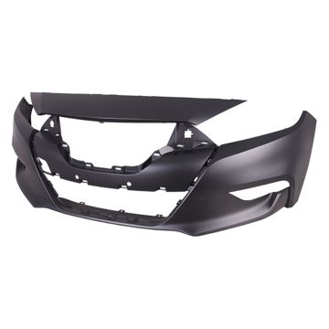 Bumper Cover Front w/o Park Distance Sensors Primed for Nissan Maxima S 2016-2018
