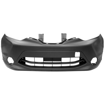 Bumper Cover Front w/Textured Lower Primed for Nissan Qashqai Rogue Sport