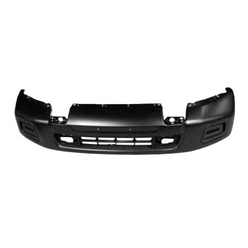 Bumper Face Bar Front w/o Parking Sensor Black for Nissan TITAN XD Crew Cab Pickup Standard Cab Pickup 2016-2019