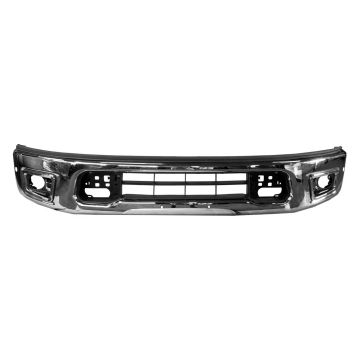 Bumper Face Bar Front w/Parking Sensors Chrome for Nissan TITAN 2018-2019