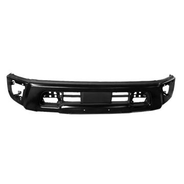 Bumper Face Bar Front Black for Nissan TITAN S 2020-2023