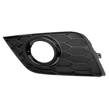 Bumper Insert Front Left Fog Lamp Bezel w/Fog Lamps w/Midnight Special Edition Pkg for Nissan Sentra 2018