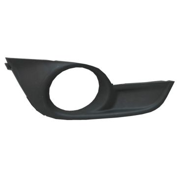 Bumper Insert Front Right Fog Lamp Opening Cover w/Fog Lamps CAPA for Nissan Altima 2013-2015
