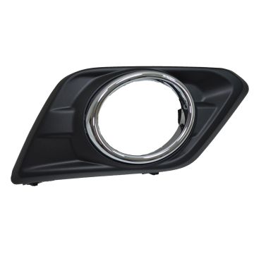 Bumper Insert Front Right Fog Lamp Bezel w/Fog Lamps for Nissan Rogue 2014-2016