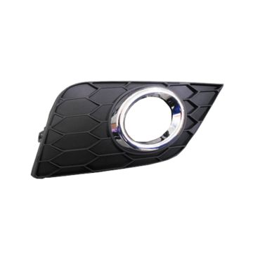 Bumper Insert Front Right Fog Lamp Bezel w/Fog Lamps for Nissan Sentra 2016-2018