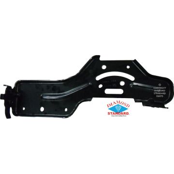 Bumper Bracket Front Left Steel Bumper CAPA for Nissan TITAN PRO-4X LE SE 2008-2015