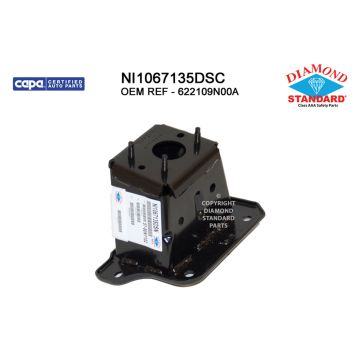 Bumper Bracket Front Right CAPA for Nissan Maxima 2009-2014