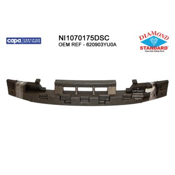 Bumper Impact Absorber Front CAPA for Nissan Sentra 2016-2018