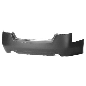 Bumper Cover Rear Primed CAPA for Nissan Altima 2007-2012