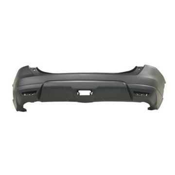 Bumper Cover Rear Primed CAPA for Nissan Rogue 2014-2016