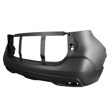 Bumper Cover Rear Textured Lower Primed CAPA for Nissan Kicks 2018-2019