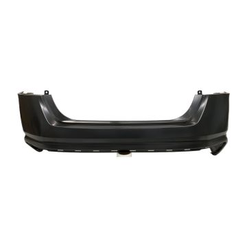 Bumper Cover Rear w/o Distance Sensors Primed CAPA for Nissan Altima 2019-2023