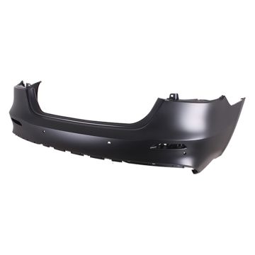 Bumper Cover Rear w/Rear Object Sensors Primed for Nissan Maxima SL Platinum SR 2019-2023
