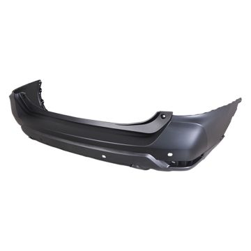 Bumper Cover Rear w/Distance Sensors Primed CAPA for Nissan Rogue 2019-2020