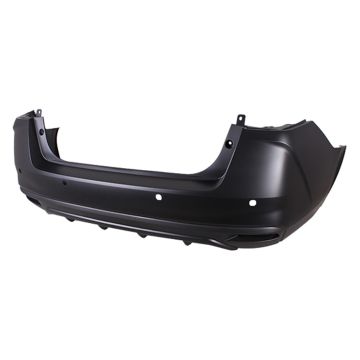 Bumper Cover Rear Primed for Nissan Versa 2020-2024