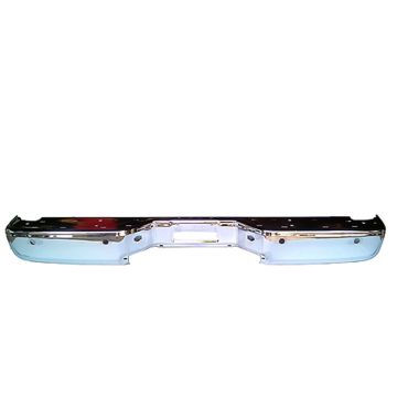 Bumper Face Bar Rear w/o Big Tow Pkg w/Distance Sensors Face Bar Only Chrome for Nissan TITAN LE SE SL SV 2008-2015