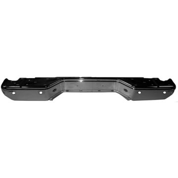 Bumper Face Bar Rear w/Rear Object Sensors Chrome CAPA for Nissan Frontier 2013-2019