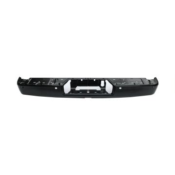 Bumper Face Bar Rear w/Tow Hitch w/o Blind Spot w/Camera for Nissan TITAN XD Crew Cab Pickup PRO-4X Platinum Reserve 2016