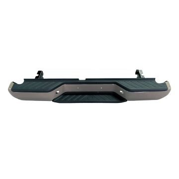 Bumper Assembly Rear w/o License Lamps Face Bar/Upper/Center Pad w/o Park CAPA for Nissan Frontier 2005-2021
