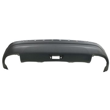 Bumper Cover Rear Lower w/o Parking Sensors Textured CAPA for Nissan Murano 2015-2019
