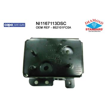 Bumper Bracket Rear Right CAPA for Nissan Cube S SL Base Krom 2009-2014