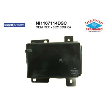 Bumper Bracket Rear Right CAPA for Nissan Sentra 2013-2019