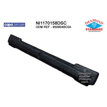 Bumper Impact Absorber Rear From 5-15 USA Built CAPA for Nissan Rogue 2015-2018