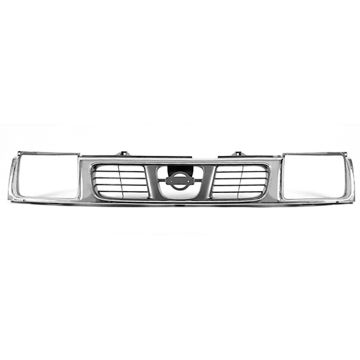 Grille Assembly Chrome for Nissan Frontier 1998-2000