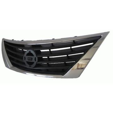 Grille Assembly for Nissan Versa Sedan 1.6 SL 1.6 SV 2012-2014