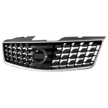 Grille Assembly w/o Fog Lamps for Nissan Sentra S SL Base 2008-2009