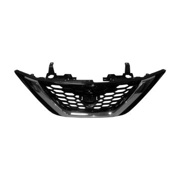 Grille Assembly w/o Midnight Special Edition Pkg CAPA for Nissan Sentra 2016-2019