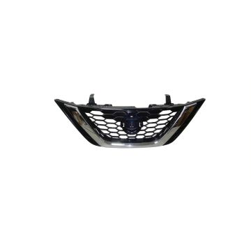 Grille Assembly w/o Midnight Special Edition Pkg CAPA for Nissan Sentra 2016-2019