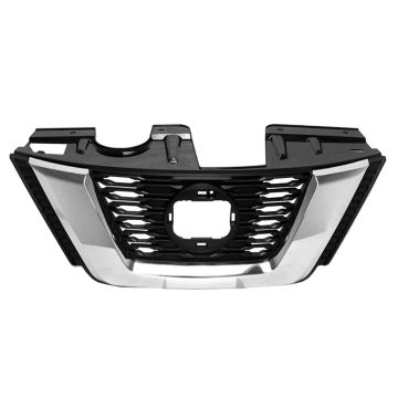 Grille Assembly w/Premium Pkg w/o Midnight Special Edition w/Around View Monitor CAPA for Nissan Rogue SL SL Hybrid SV Hybrid SV 2018-2020