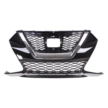 Grille Assembly w/Premium Pkg Platinum CAPA for Nissan Maxima SR 2019
