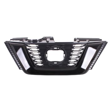 Grille Assembly w/o Premium Pkg w/Midnight Special Edition USA Built for Nissan Rogue SV 2018-2019