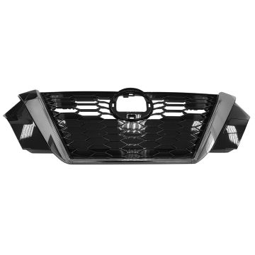 Grille Assembly w/o Camera w/Smoke Black Molding for Nissan Sentra SR 2020-2023