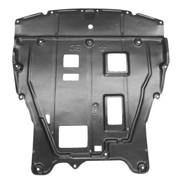 Engine Cover Lower Engine Under Cover PE/Vacuum Form for Nissan Rogue SL Hybrid SV Hybrid 2017-2019