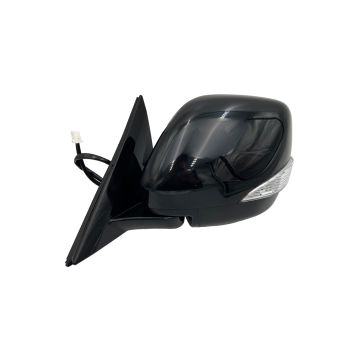 Door Mirror Assembly Left w/Cover Textured Black for Nissan Armada SV 2017-2020