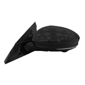 Door Mirror Left Heated w/o Side View Camera Textured Base w/Cover CAPA for Nissan Altima SV SR 2019-2023