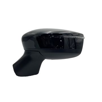 Door Mirror Left w/Signal Lamp Heated w/Cover Textured for Nissan Versa SR 2020-2022