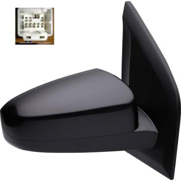 Door Mirror Assembly Right w/Power Non-Heated for Nissan Sentra 2007-2012
