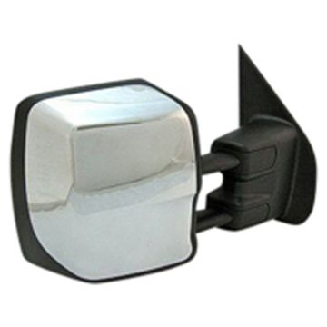 Door Mirror Assembly Right Power Heated w/Towing Pkg w/Chrome Cap for Nissan NV1500 NV2500 NV3500