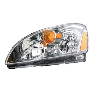 Headlight Assembly Composite Left Includes Park/Signal Lamps w/o HID for Nissan Altima 2002-2004
