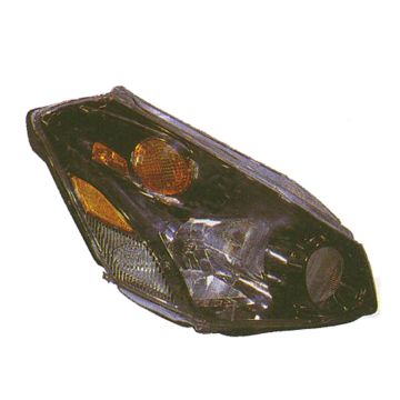 Headlight Assembly Composite Left Black Bezel for Nissan Quest 2004-2009