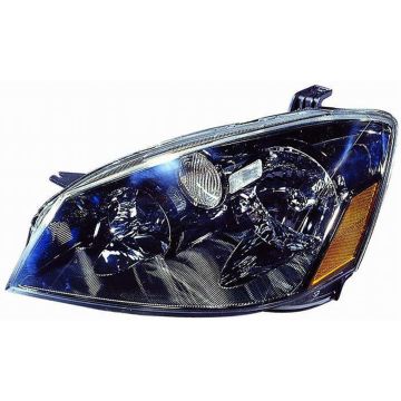 Headlight Assembly Composite Left w/o HID CAPA for Nissan Altima S SL SE 2005-2006