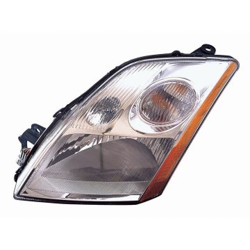Headlight Assembly Composite Left CAPA for Nissan Sentra 2007-2009