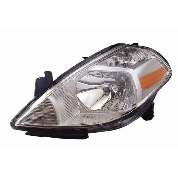 Headlight Assembly Composite Left CAPA for Nissan Versa 2007-2012