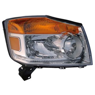 Headlight Assembly Composite Left for Nissan Armada 2008-2015